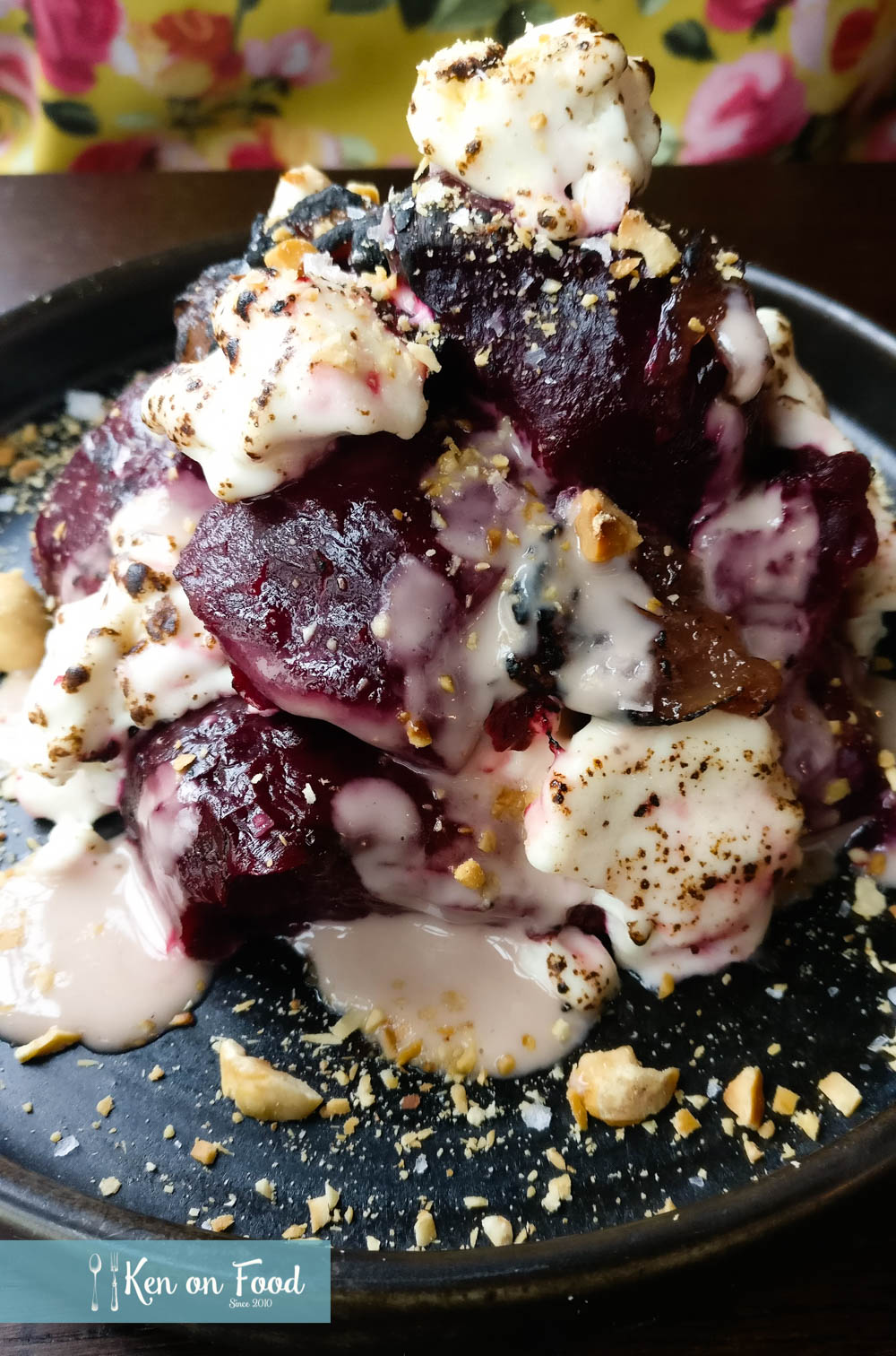 Beetroot & goat cheese at Butcher. Photo: Ken McGuire/kenonfood.com