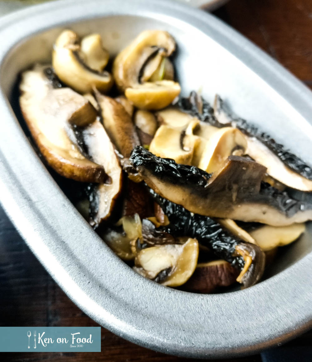 Portobello mushrooms at Butcher. Photo: Ken McGuire/kenonfood.com