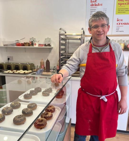 Oh! Donuts proprietor Colum Lydon. Photo: Edwina Grace / KCLR
