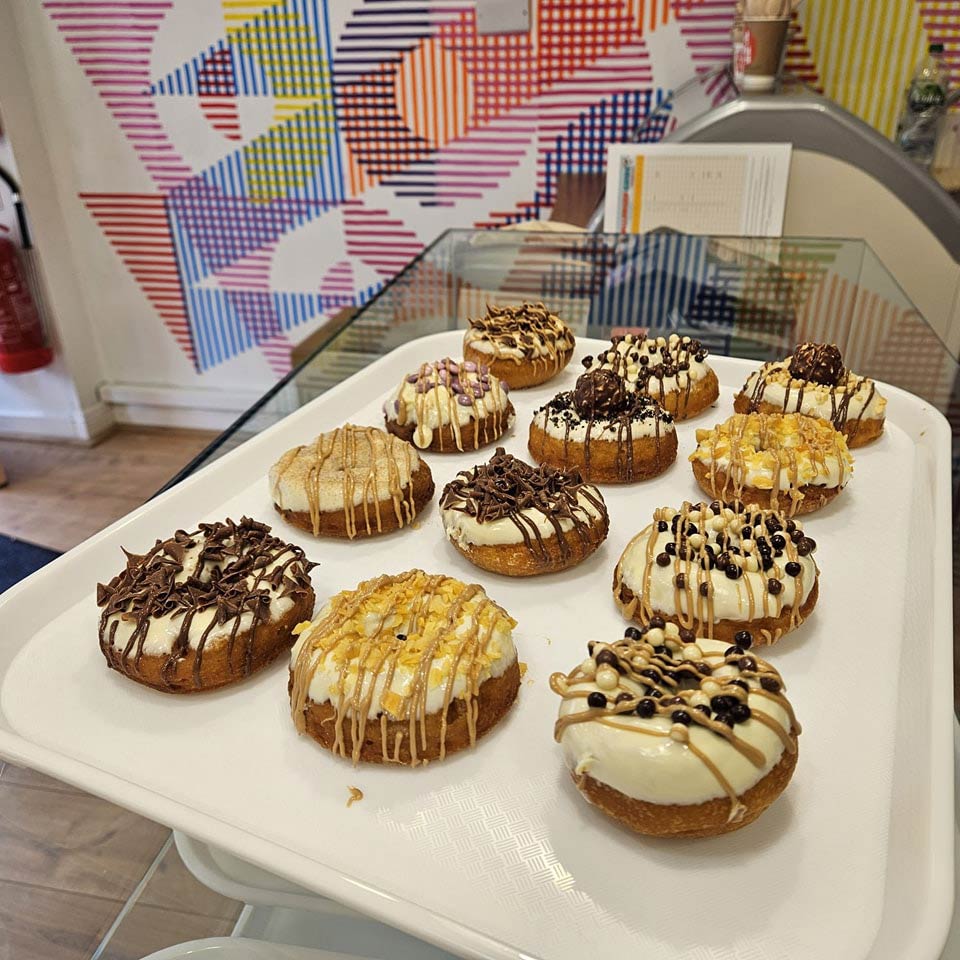 Topped donuts at Oh! Donuts in Kilkenny